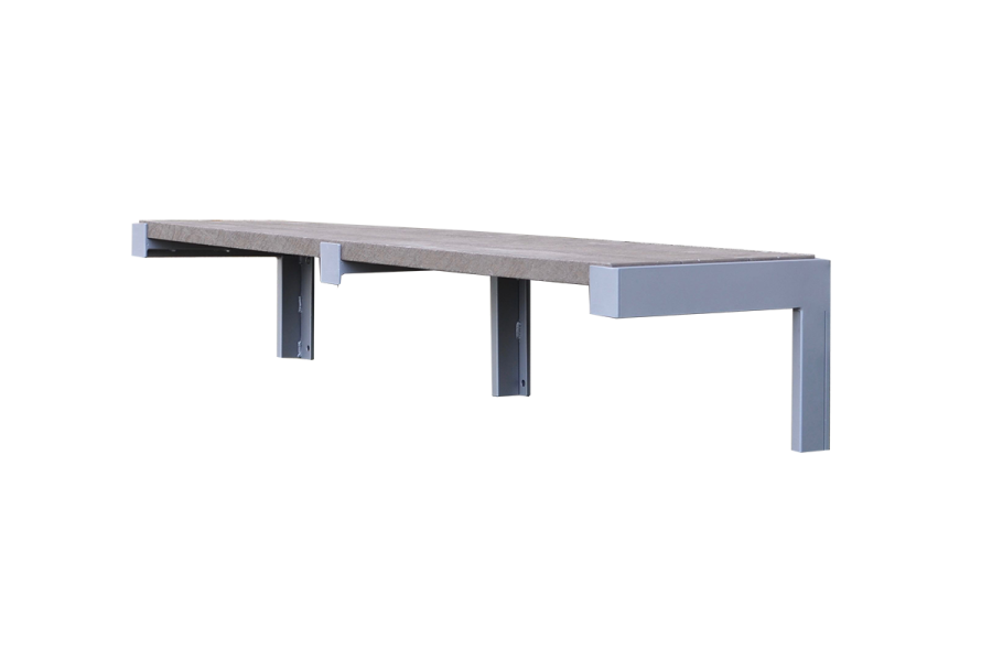 Urban Form Wall Mount Bench